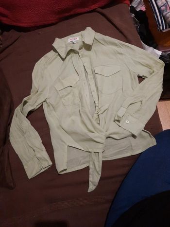 Chemise verte
