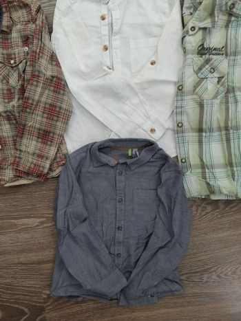 Lot chemise garçon 5 ans