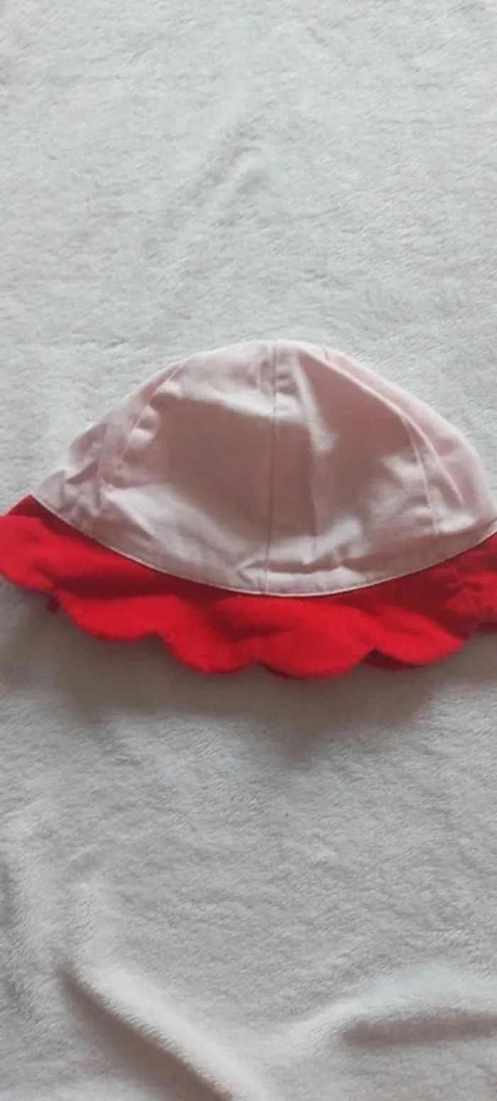 Chapeau bébé fille 12 mois jacadi 47 cm