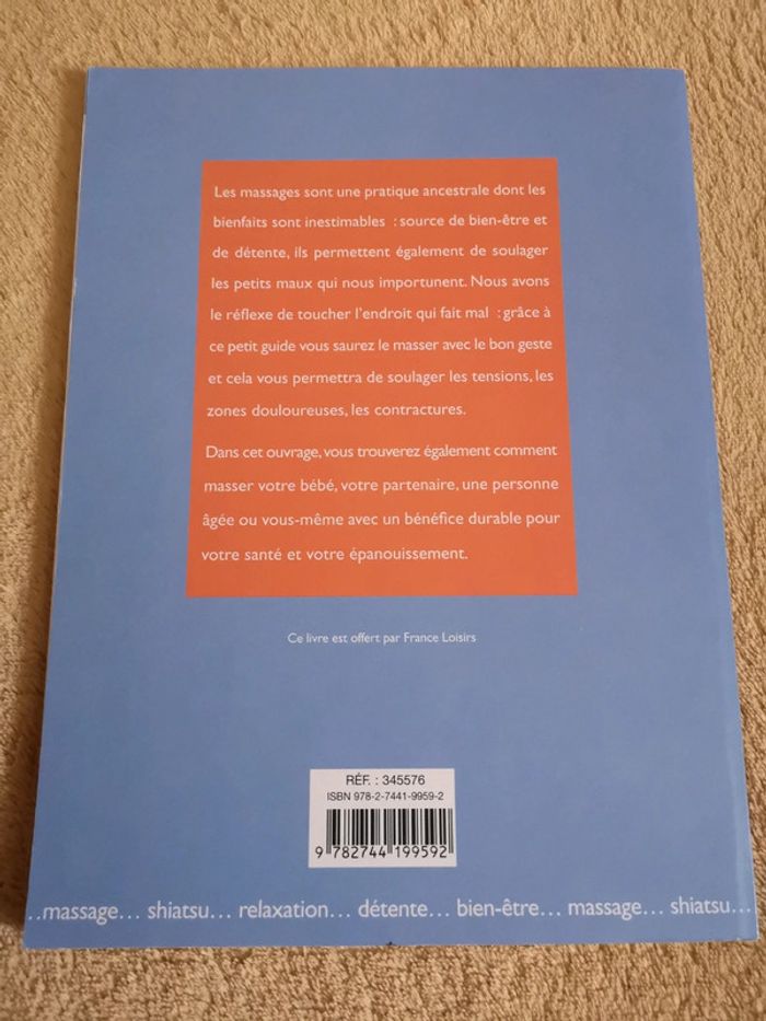 Livre Les massages et leurs bienfaits - photo numéro 2