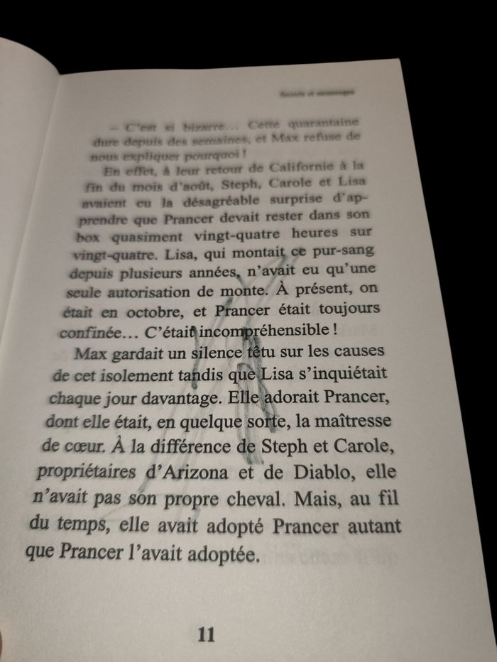 Livre les filles de grand galop secret et mensonges - photo numéro 4