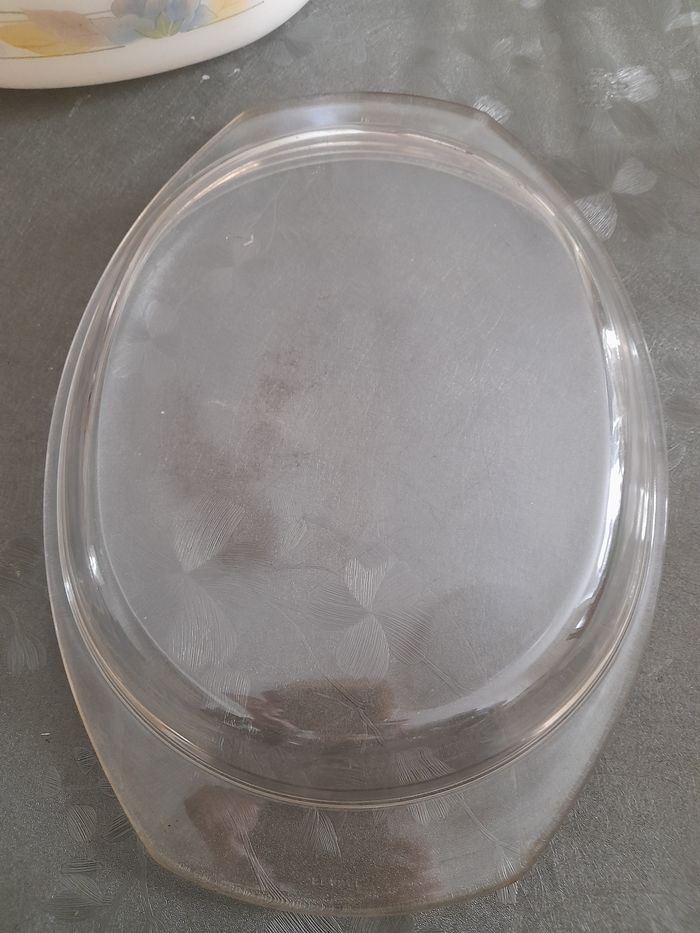 Plat ovale pour four avec couvercle - photo numéro 7