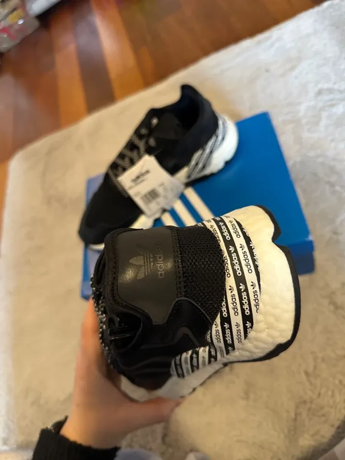 Basket femme, Adidas nite jogger J - photo numéro 5