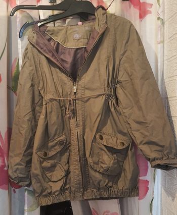 Blouson imperméable capuche 10 ans
