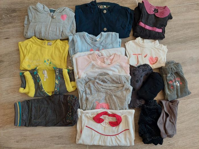 Lot automne / hiver fille 3 mois (16 articles)