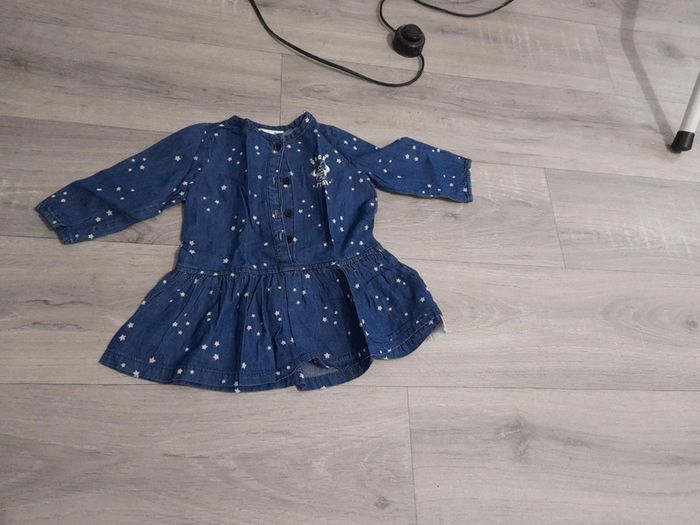 Ensemble robe et leggings minnie 6 mois - photo numéro 2