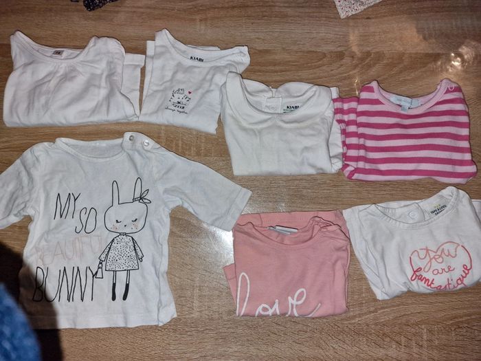 Lot de 7 tshirt 3 mois