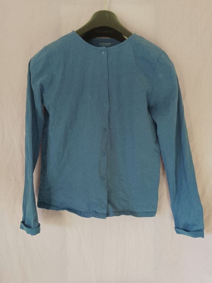Gilet bleu Vert Baudet