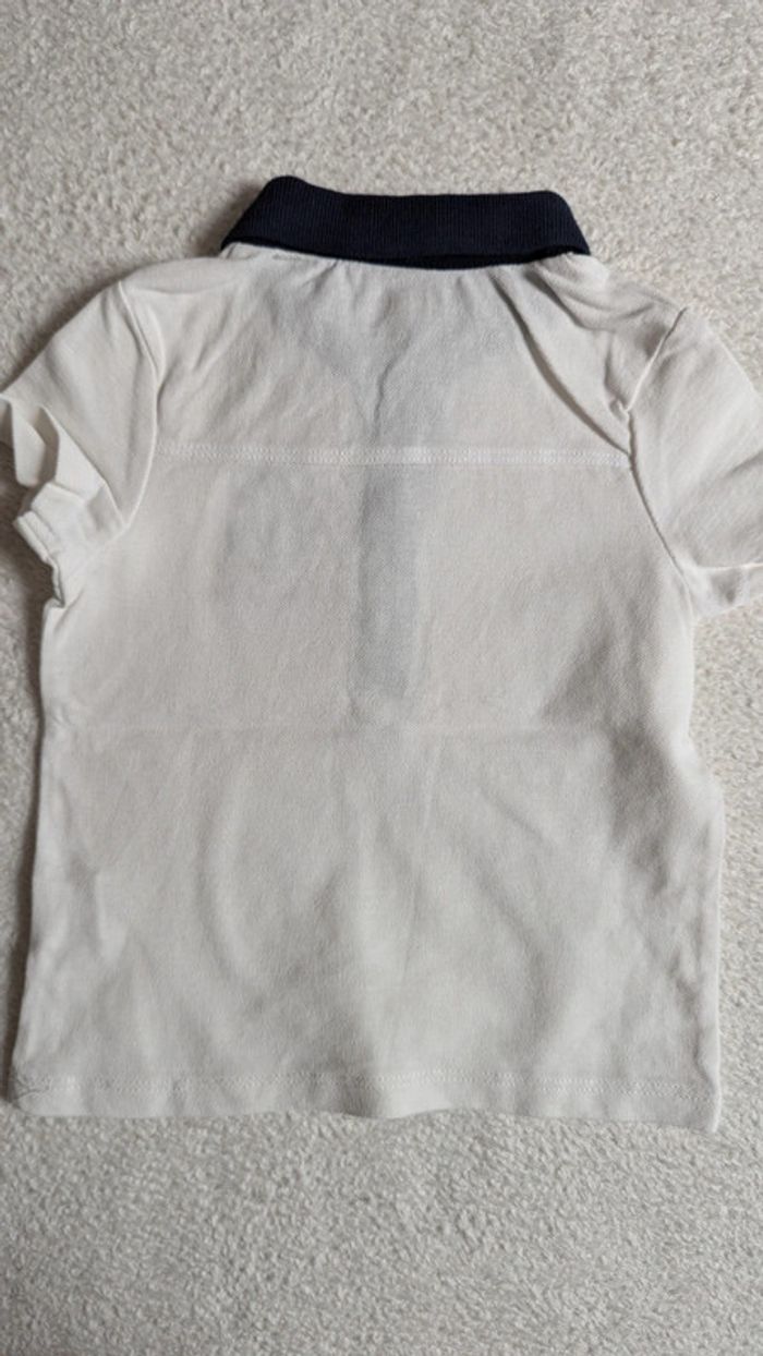 Lot 2 t-shirt polos 18 mois manches courtes - photo numéro 5