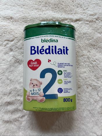 Lait infantile Blédilait 2, de 6 à 12 mois