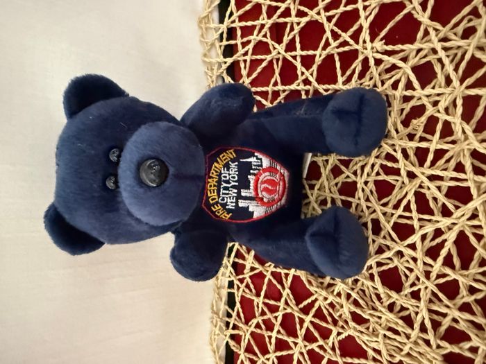 Vintage 2000 City Bears bleu marine New York - photo numéro 7