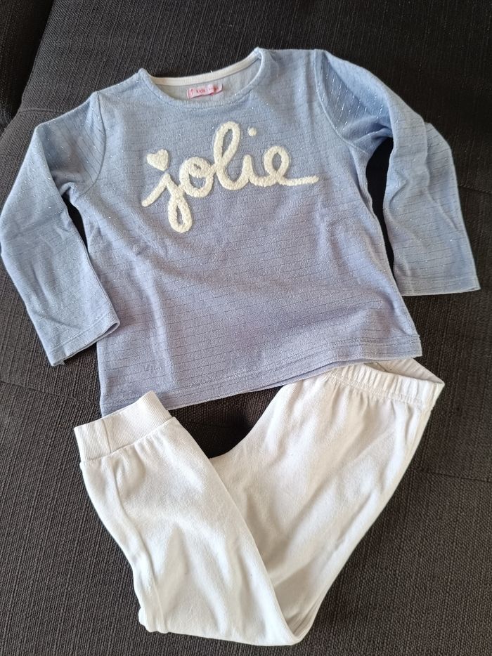 Pyjama velours 3 ans