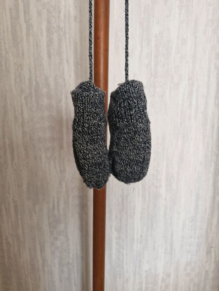 🎯 Moufles Bébé - Tape à l'œil - Taille 9/12 mois - Acrylique/Polyester
