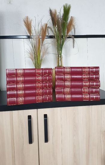 Lot de 10 encyclopédies neuves reliées Bordas
