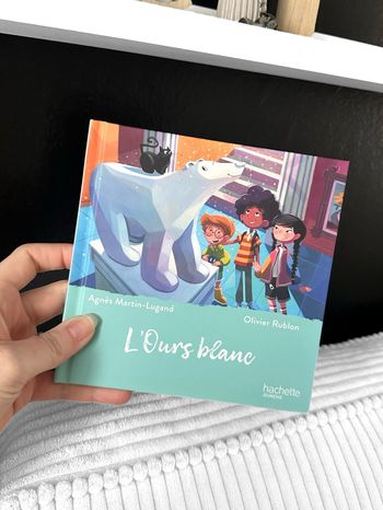 • Livre l’ours blanc - Neuf •