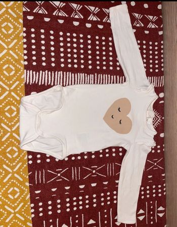 Body Longue manche H&M 6-9mois