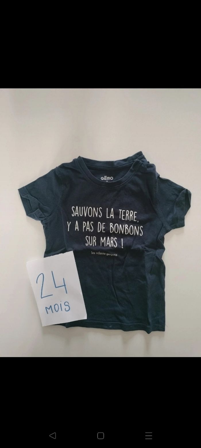 Lot de 9 t-shirts manches courtes - photo numéro 5
