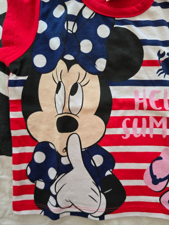T-shirt minnie 6mois - photo numéro 2