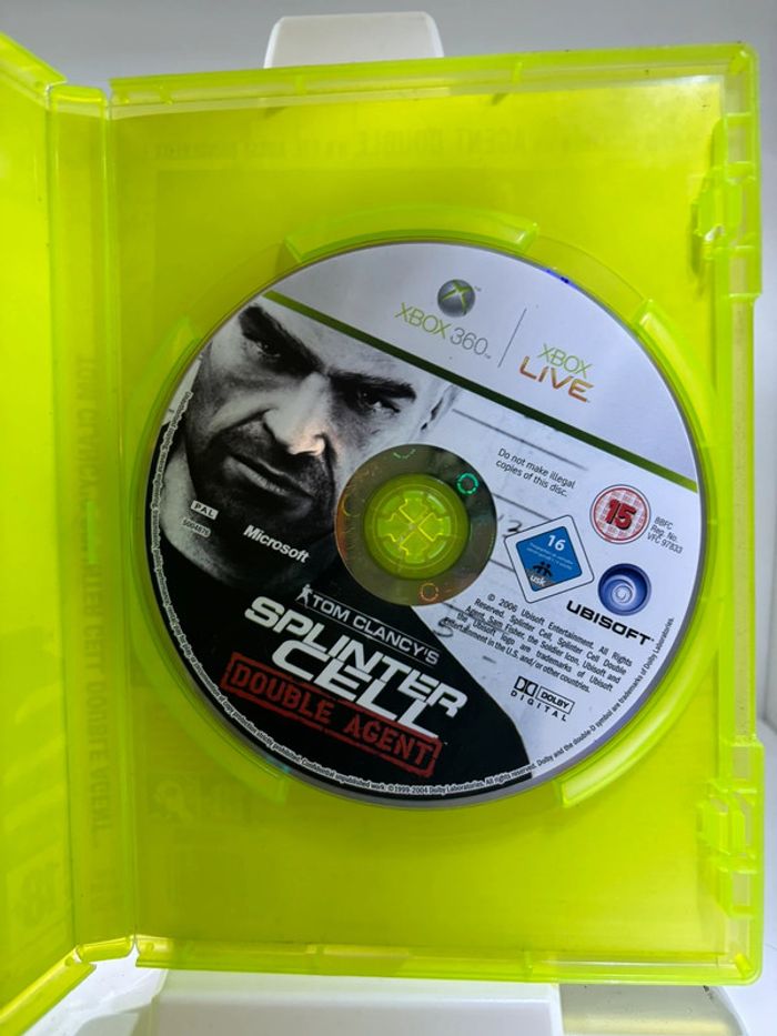 Splinter cell double agent Xbox 360 fr - photo numéro 2