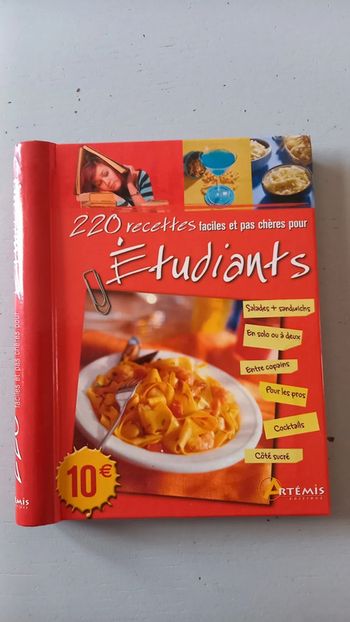 Recettes faciles et pas chères pour étudiants