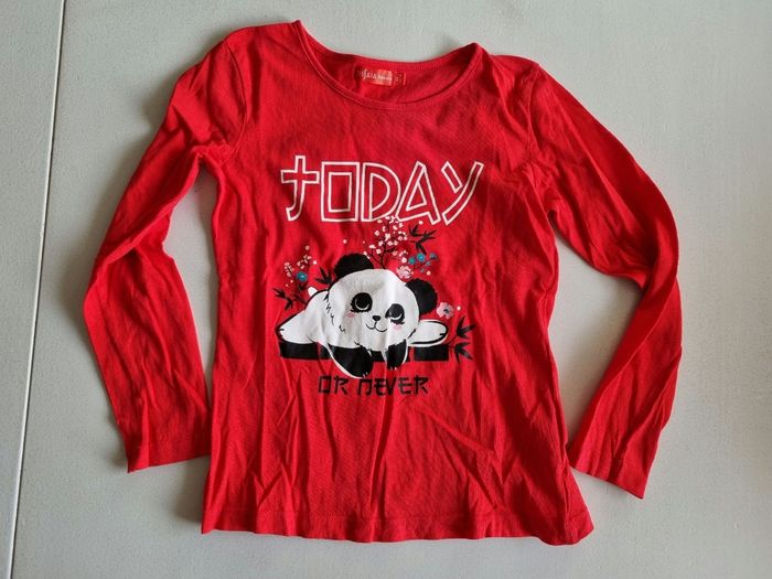 Lot de 3 tee-shirts manches longues 8 ans - photo numéro 4