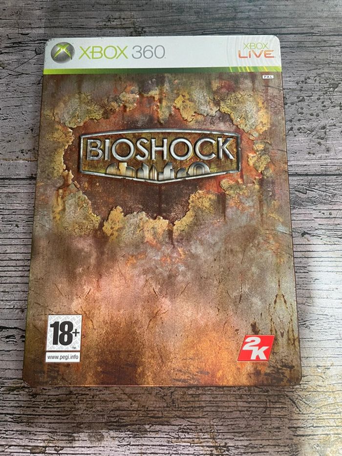 Bioshock - Xbox 360 Steelbook Complet Version Hollandaise 🇳🇱 Microsoft - photo numéro 1
