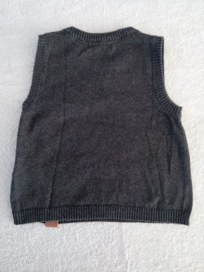 Pull Obaïbi 9-12 mois (réf perso L47)(familleac72) - photo numéro 2