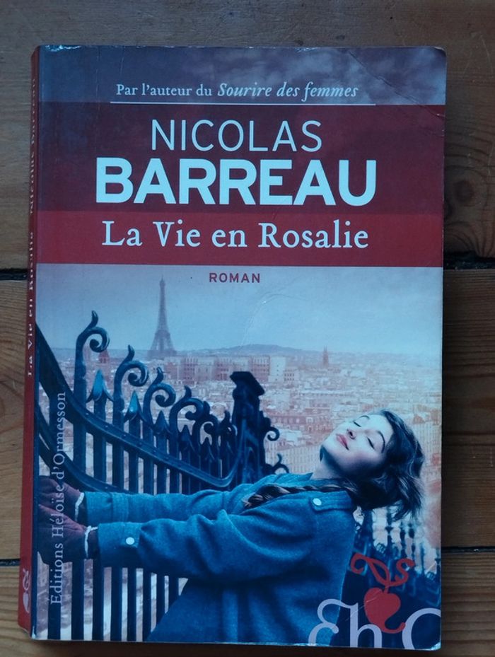 Nicolas Barreau La Vie en Rosalie Paris amour comédie