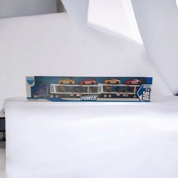 Jouet Big camion et 10 véhicules