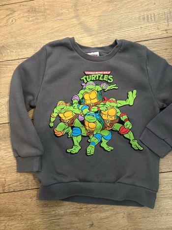 Sweat tortue ninja 4-5 ans 