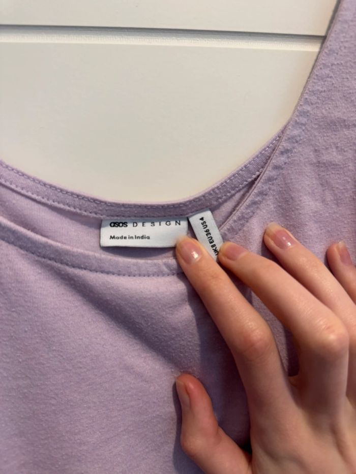 Débardeur de pyjama Lila Asos Design - photo numéro 4