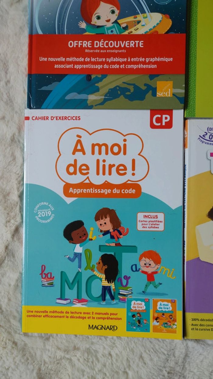 Lot de 6 livres d'apprentissage CP - photo numéro 2