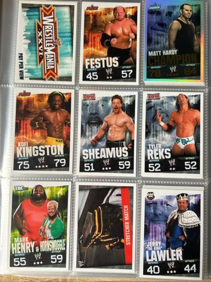 Classeur cartes WWE Slam Attax Évolution - photo numéro 6
