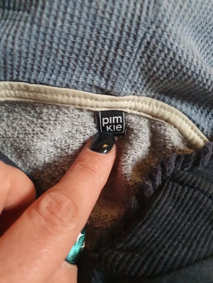 Sweat a capuche effet vintage - photo numéro 7