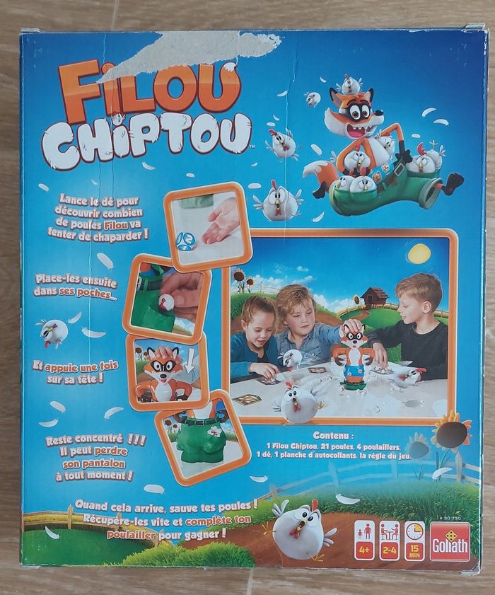 Jeu de société Filou Chiptou - photo numéro 2