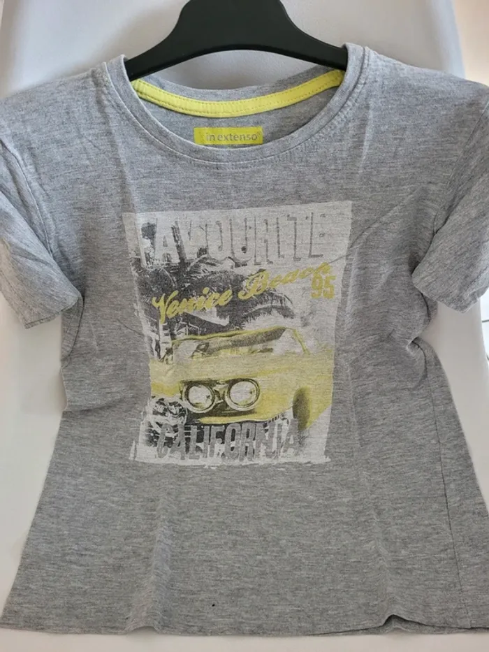 Lot tee-shirts manches courtes garçon In Extenso - photo numéro 9