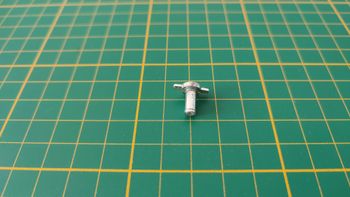 Moyeu de fixation pièce détachée miniature Burago Bburago Alfa Romeo 2300 Monza 1934 1/18 1/18e 1/18