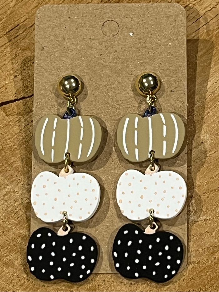 Boucle d’oreille Halloween