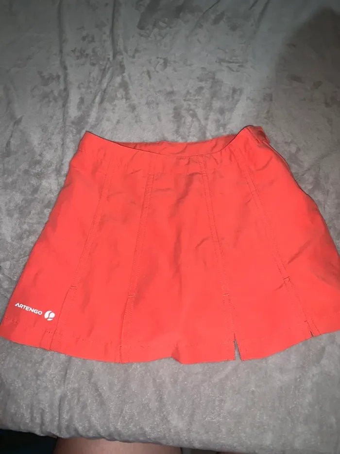 Jupe-short rouge