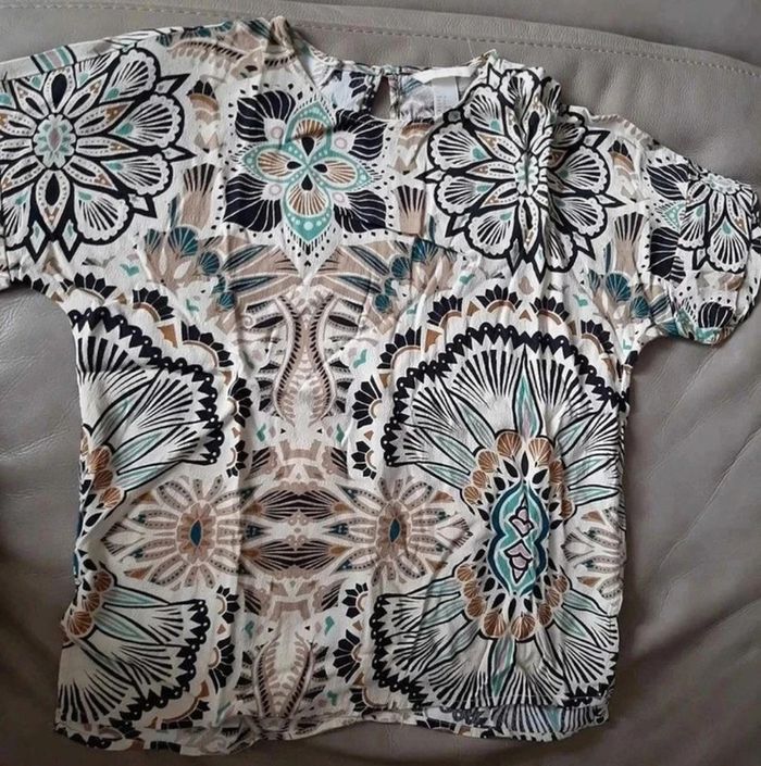 T-shirt ethnique