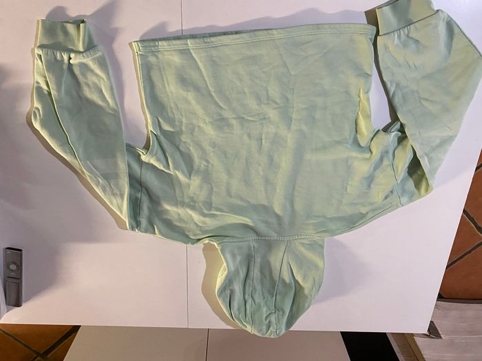 Sweet à capuche vert menthe taille xxs stranger things - photo numéro 5