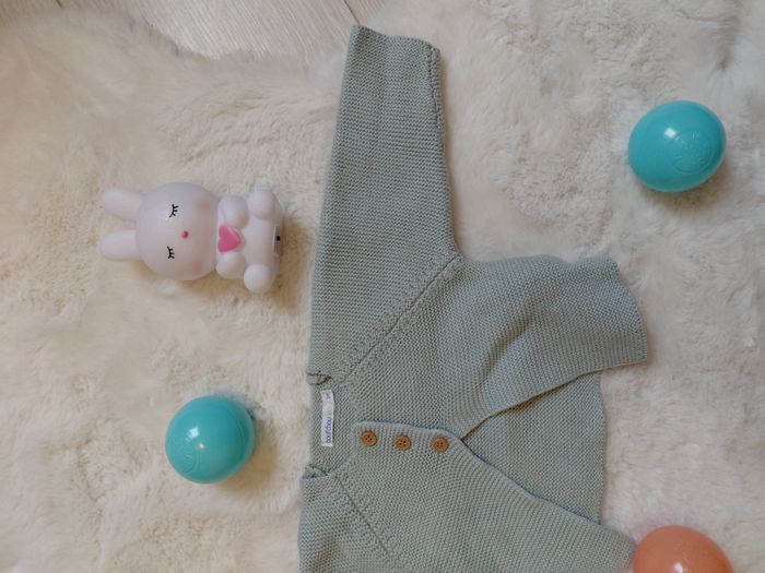 Gilet en maille – 3 mois - photo numéro 2