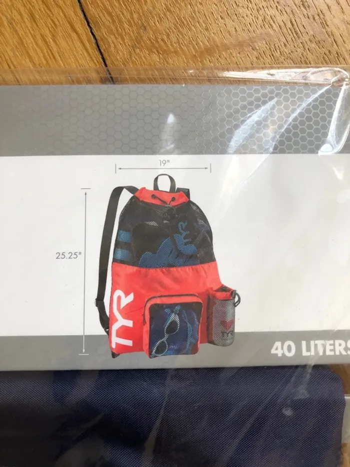 Sac en mesh tyr natation 40L neuf - photo numéro 3