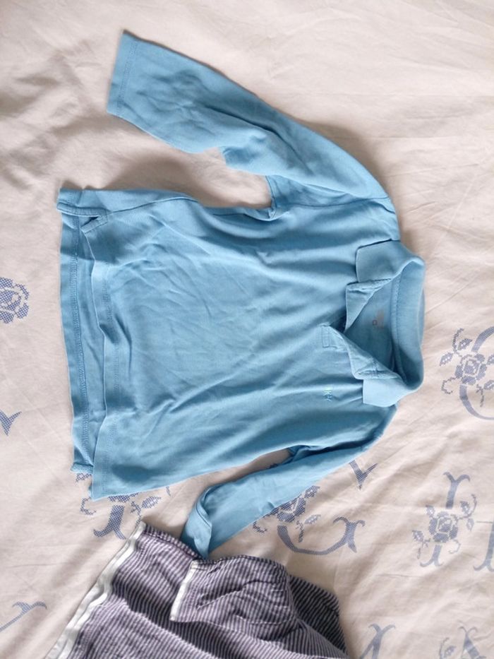 Lot de deux polos manches longues - photo numéro 3