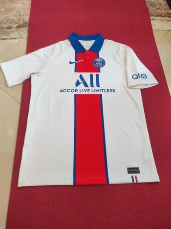 Maillot de foot PSG, Nike Authentique Officiel taille enfant 13/15 ans, Neuf