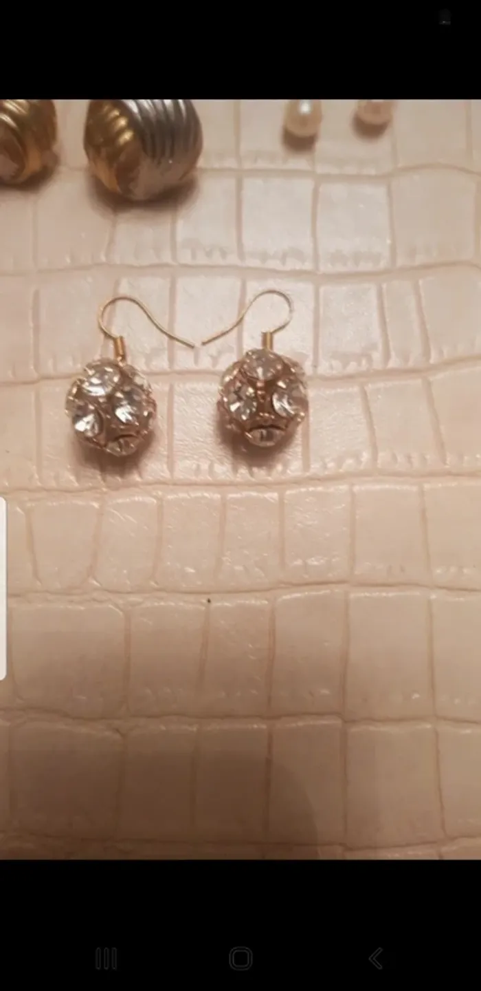 Lot de 3 Paires de boucle d'oreillel - photo numéro 3