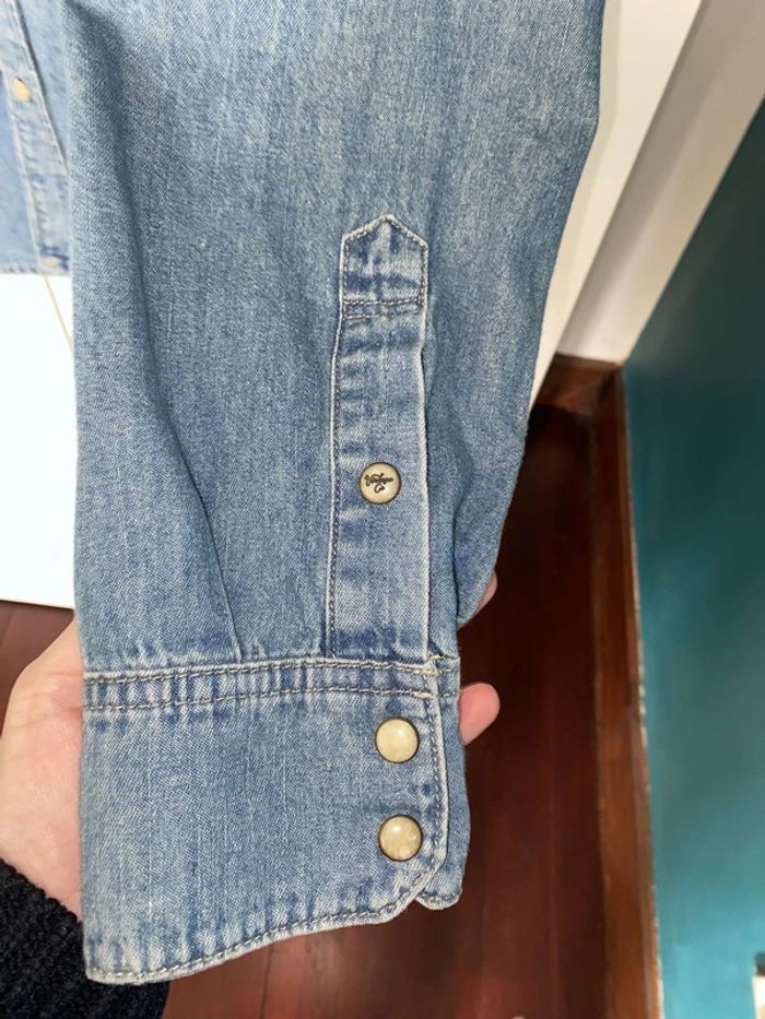 Chemise en jean jack & Jones taille M - photo numéro 5