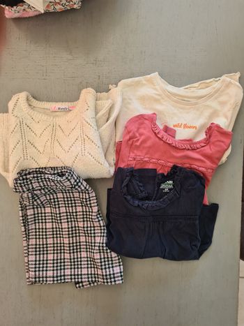 Lit vêtements hivers filles 4 ans
