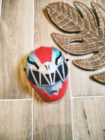 🙅Power rangers dino fury- Déguisement /masque du ranger rouge- marque Hasbro