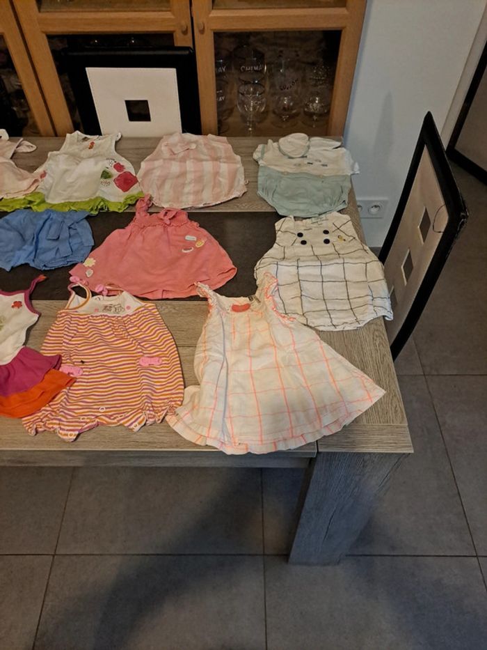 Gros lot fille ete 3 mois (90 vetements) - photo numéro 5